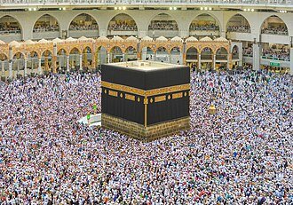 The Kaaba during Hajj — Islamic community and gathering