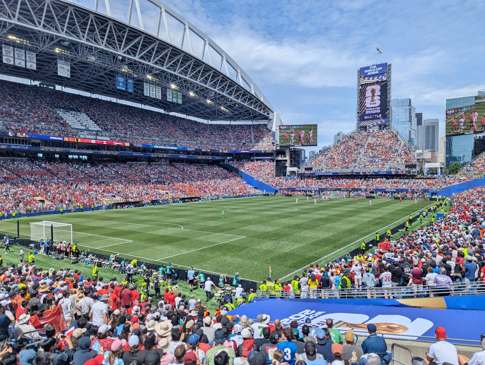 FIFA World Cup 2026 match action during the tournament in North America