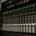 Rows of servers in a data center