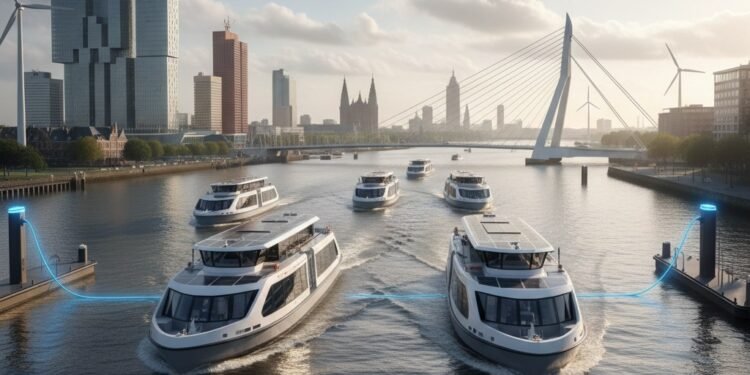 Electric Ferry Fleet Expands on Rotterdam-The Hague Routes in 2026