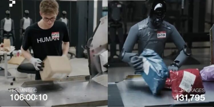 Figure AI robot manufacturing competition race