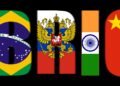 Global economic order and BRICS expansion concept visualization
