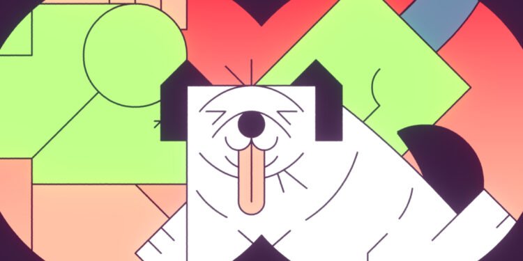 AI reinforcement learning illustration from The Verge