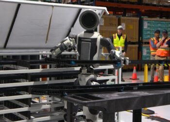 Editorial photo for: Humanoid Robots Are Now on the Factory Floor