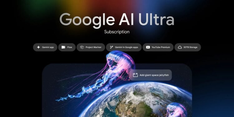 Google reveals $250 per month AI Ultra plan subscription price wars