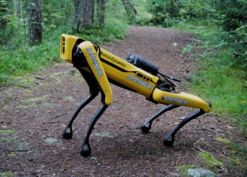 Boston Dynamics Spot robot dog with advanced AI capabilities