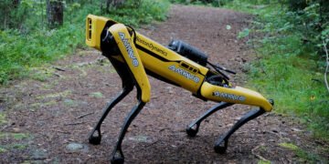 Boston Dynamics Spot robot dog with advanced AI capabilities