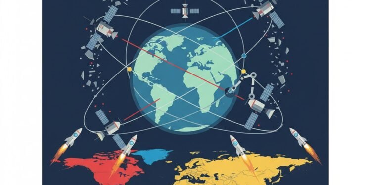 The New Space Arms Race in 2026: Satellite Warfare and the Geopolitics of Orbital Dominance