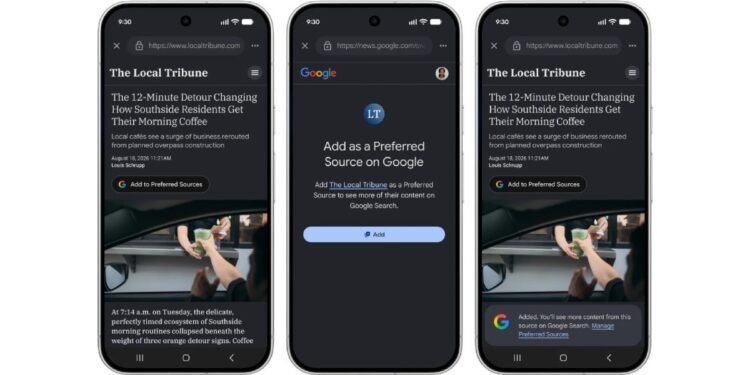 Google’s New Button to Help Publishers Fight AI Traffic Loss