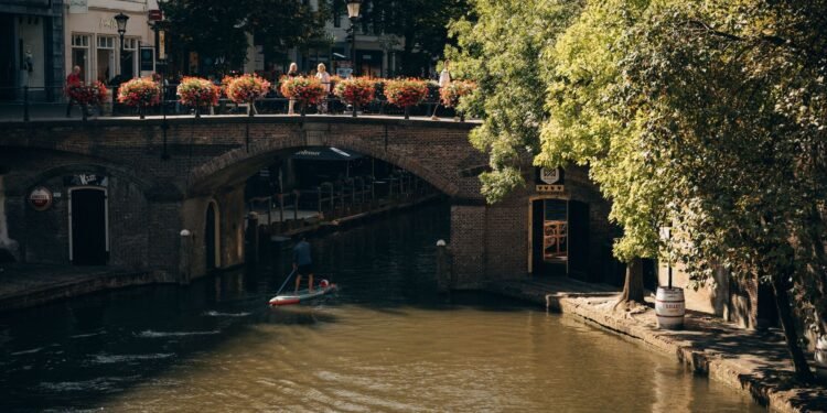 A Dutch city centre