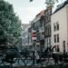 Bicycles on a Dutch street