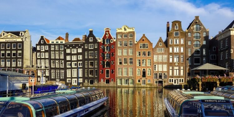 Canal houses in Amsterdam
