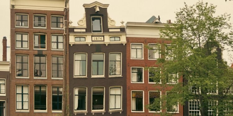 Canal houses in Amsterdam