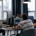 Developers working together in a startup office