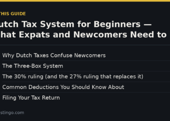In this guide: Dutch Tax System for Beginners — What Expats and Newcomers Need to Know