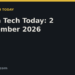 Dutch Tech Today: 2 September 2026