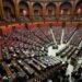 Parliamentary chamber in session