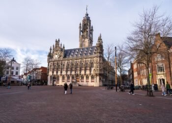 A Dutch town hall, where residents register their address