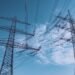 High-voltage transmission towers