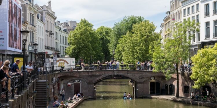 A Dutch city centre