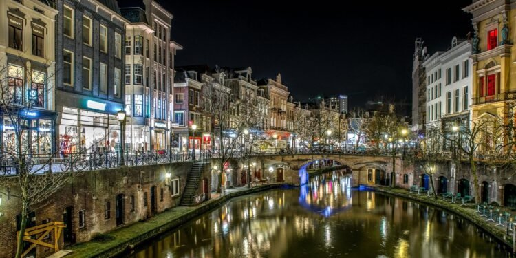 A Dutch city centre