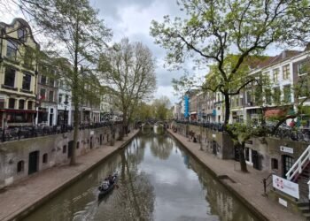 A Dutch city centre