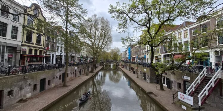 A Dutch city centre