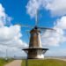 A Dutch landscape with a windmill