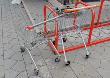 A Dutch shopping street