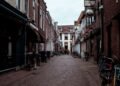 Bicycles on a Dutch street
