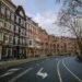 Houses on a Dutch residential street