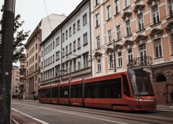 Leipzig tram line 14 diverted today, four stops not served