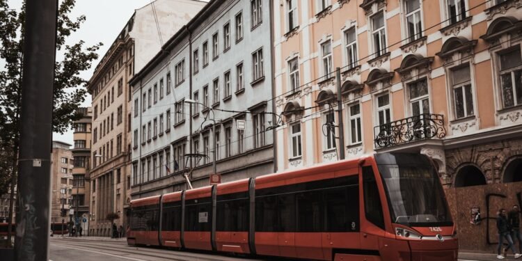 Leipzig tram line 14 diverted today, four stops not served
