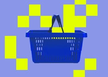 Illustration of AI shopping agents