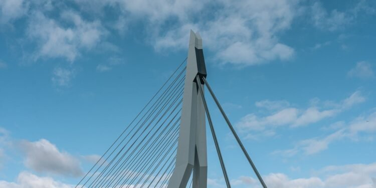Modern architecture in Rotterdam